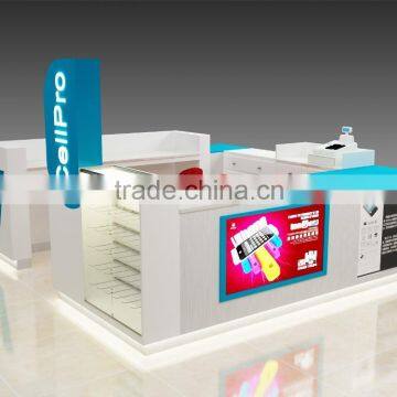 2015 Made in China phone cases kiosk | mobile phone kiosk design | phone repair kiosk