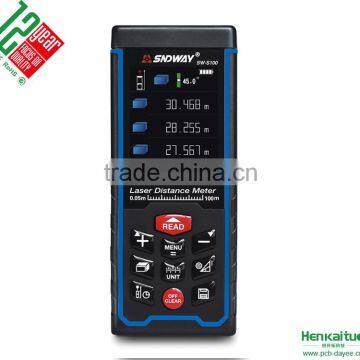 Handheld Multimeter Precision 0.05-50m Measurement range Digital laser rangefinder SW-S50 laser distance meter