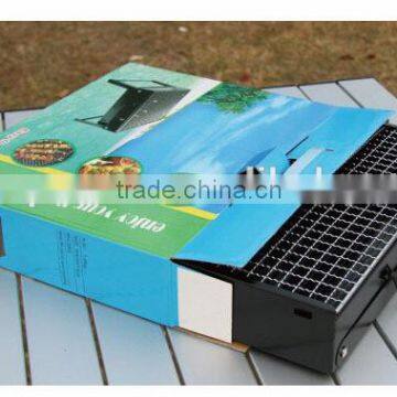Portable Outdoor Picnic Charcoal Barbecue Grill Set photo-2