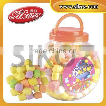 best selling colorful mini crispy cotton marshmallow candy SK-M050