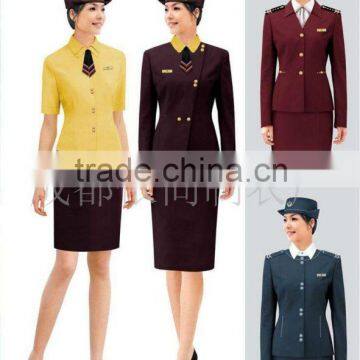 HOT selled elegant design airline uniform