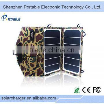 13W Foldable Sunpower Solar Cell Solar Phone Charger photo-3