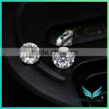 1 Carat Moissanite Foreverone D E F Color 9 Hearts One Flower Synthetic Moissanite Gemstone photo-3