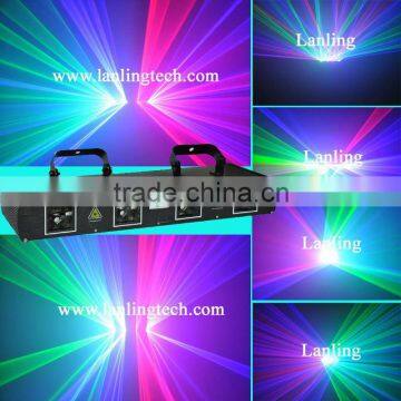 L2500RGBB-4 heads RGB disco laser light