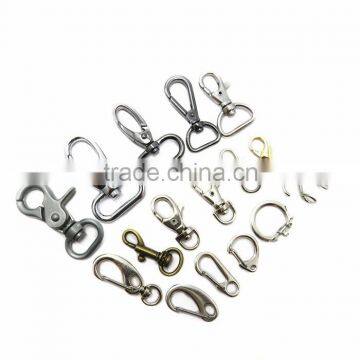 Zinc Alloy Big D Ring Snap Hook For Bag