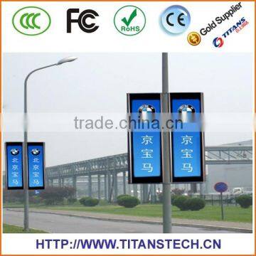 New model Lamp post LED Display