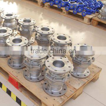 Hot Sale 2 Way Stainless Steel Flange Type Ball Valve Factory Price photo-2