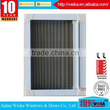 New design low price White or any color awning roller aluminium windows with insect screen/aluminium windows with insect screen