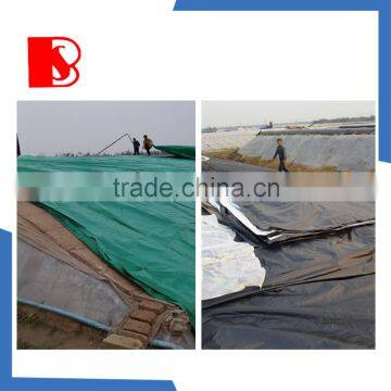 qingzhou baosheng tarpaulin, Pe tarpaulin with PP rope and aluminum eyelet, tarpaulin for truck cover