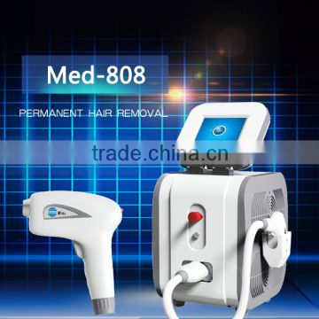 808 diode laser for skin treatments hair removal painless portable