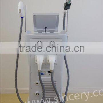 Beauty Salon Machine 2 Handles Shr Opt Ipl Hair Removal