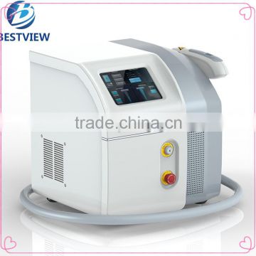 Facial Veins Treatment BESTVIEW Nd Yag Q Switch Laser Machine Laser Mole Removal/nd Yag Vascular Laser Machine