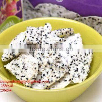 Freeze Dried Dragon Fruit Chips-Dried Fruit Chips from Vietnam Sugar Free