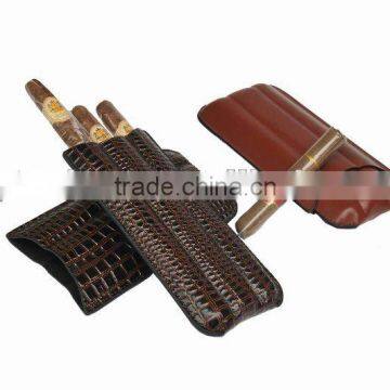 Leather material Cigar case