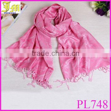 2015 New Ladies Solid Color Soft 100% Pashmina Wholesale Shawl Scarf Stole Wrap