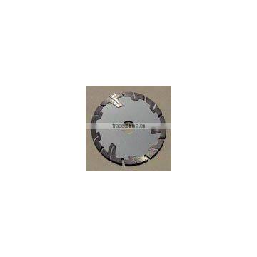 Small deep teeth segmented diamond cutting blade fot fast cutting hard and dense material---GETG