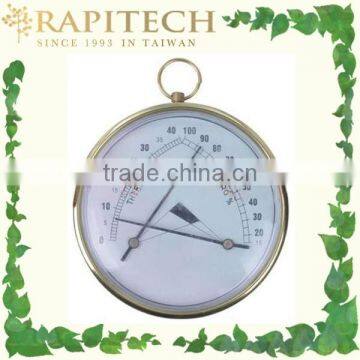 Mutifunctional Metal Thermometer Hygrometer