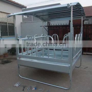 Galvanzied customized cattle horse hay feeder