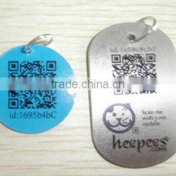 aluminium custom deisgn pet tags id pet tag engrave