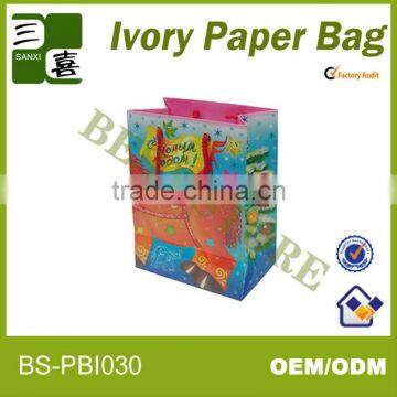 2014 Newest Beautiful Paper Gift Bag /paper Bag for Putting Present