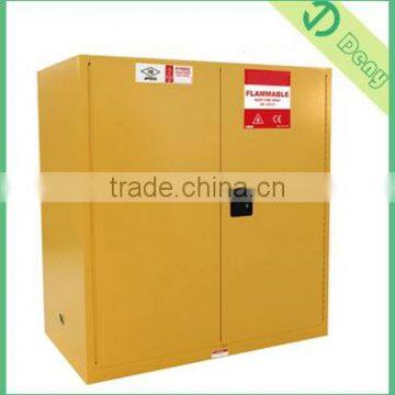 Big Drum Chemical Storage Cabinet Paint Yellow With Powder Coated Surface