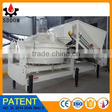 Semi-mobile concrete batch plant,concrete mixer machine