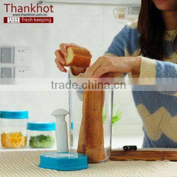 Vacuum Plastic Salad Container With Lid
