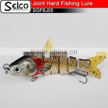 SGF6J05 Six -section Shad Joint Plastic Lure 3.5" photo-5