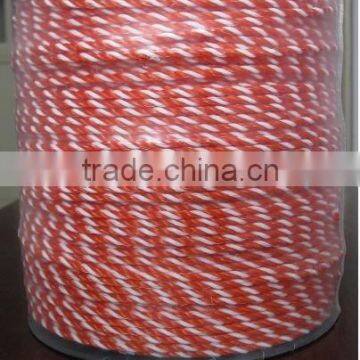 Electric fence rope