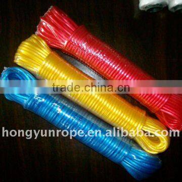 colored clother line rope