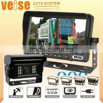 Camera Rear View System for Municipal Vehicles