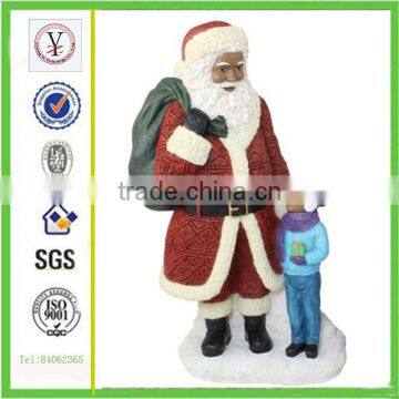 china factory ODM & OEM fashion high quality resin standing santa claus