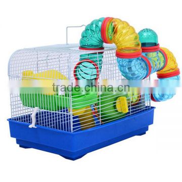 Hamster Cage Wheel with Mouse Water Bottle, Hamester Gaming House