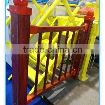 High Strength Imitation Wood Grain Fiberglass Plastic Fence photo-3