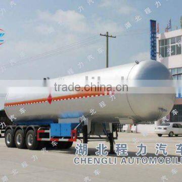 16T aluminum/alloy lpg tanker semi trailer