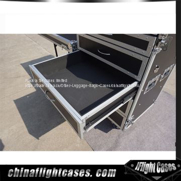 Hottest sale Drawer Flight Case, Drawer Cases with Table