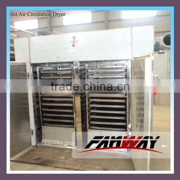 SS304 steam heat 120 kg potato drying machine with two mobile trolleys