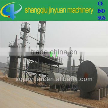 Oil refining plant/used oil recycling machinery from JINYUAN