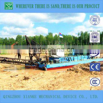 Chinese Cheap Price Widely Used 6 Inches Jet Suction River Sand Dredger Ship