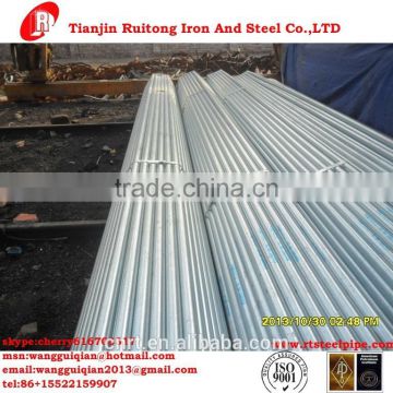 ASTM A53 Gr.B scaffold carbon steel pipe used for construction