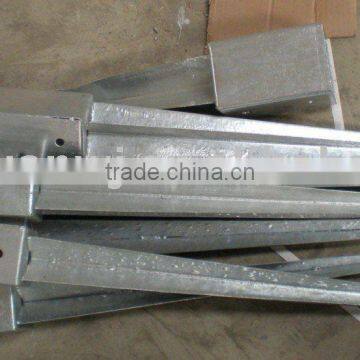 galvanized pole anchor