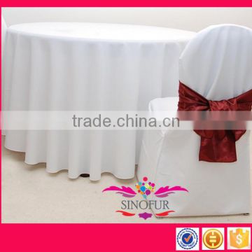 Sinofur bottom price various colors table cloth