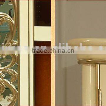 European Fashionable Bar Cabinet for Homes, Beautiful Design Wooden Wine Cabinet, Luxury Hand Carved Cupboard (BF01-ML051) photo-6