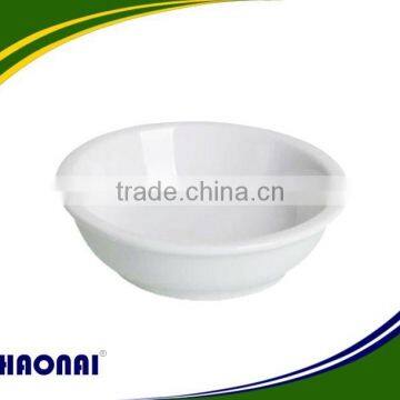 Manufacturer daily use white porcelain soup bowl for hotel