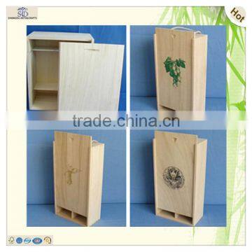 Bulk Unfinished Bottle Dividers Wooden Wine Box photo-6