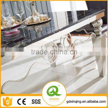 Marble Top Dining Table New Design Travertine Marble Dining Table TH398 photo-4