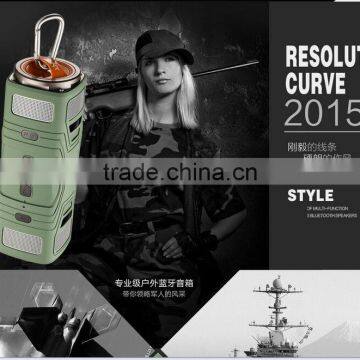 2015 High Quality Bestselling Bluetooth speaker Rider Ear God Outdoor LED Dustproof Waterproof Speaker Hands free Speaker