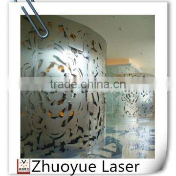 exterior graphic metal screens for building wall cladding