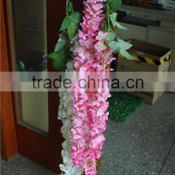 Dry Vine Bulk Silk Long Flower Vine Wedding Party Decoration Pure White Vine photo-4