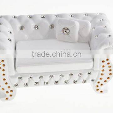 2016 Fashionable Gold Silver Ring Jewelry Box Mobile Phone Holder Set Cabinet Display With Brand Crystal photo-5